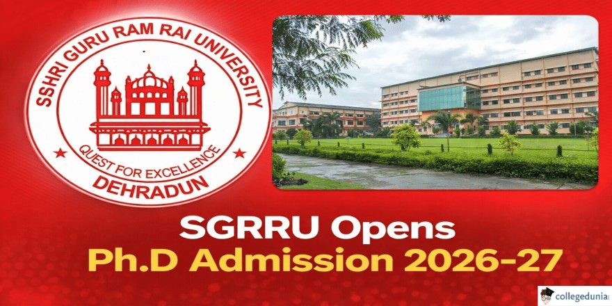 SGRRU Dehradun Begins PhD Admission Session 2026