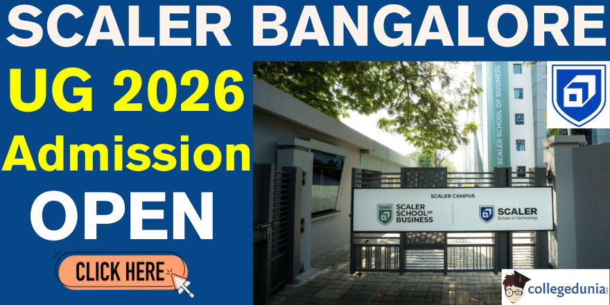 Scaler Bangalore UG Admission 2026 Open
