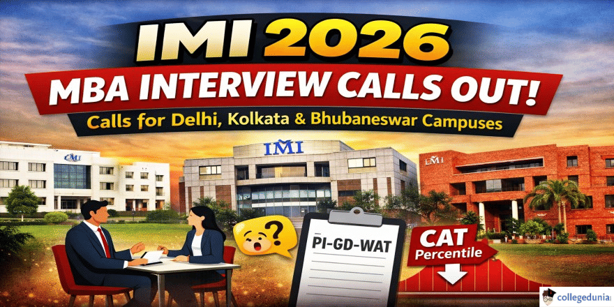 IMI Calls 2026 Out