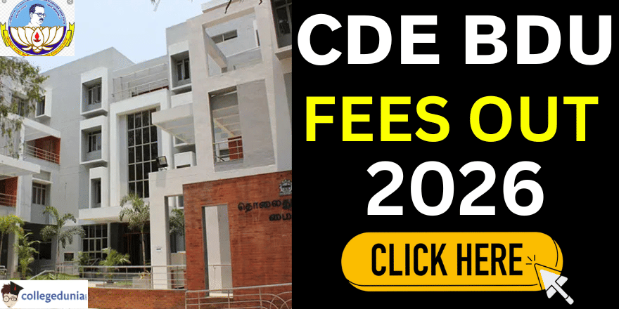 CDE BDU Fee Structure 2026 Released