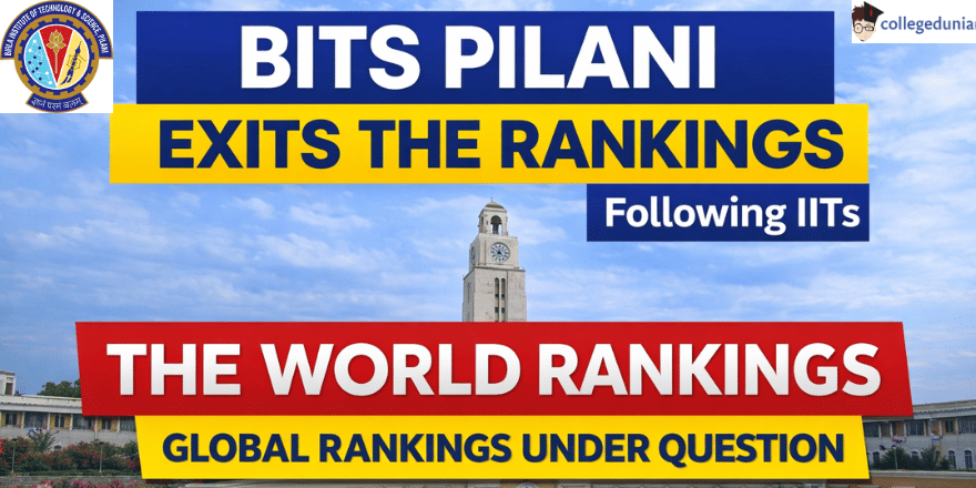 BITS Pilani Exits THE Rankings After IITs