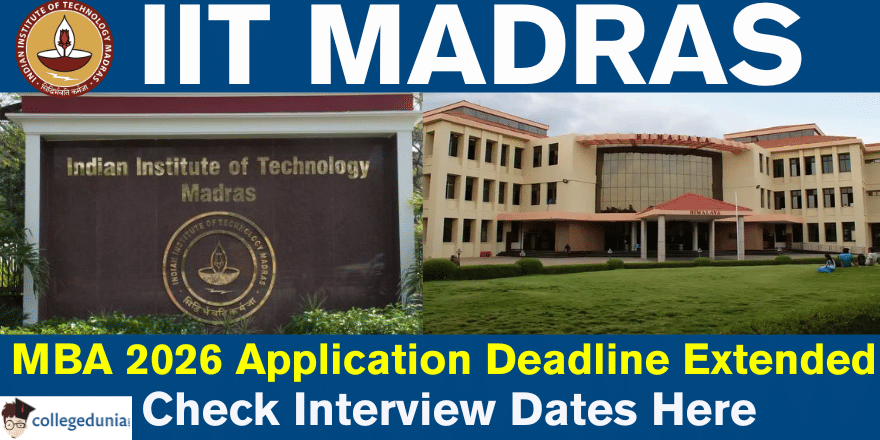 IIT Madras Extends MBA Application Deadline 