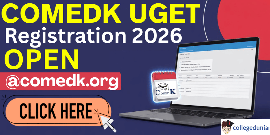 COMEDK UGET 2026 Registration Open
