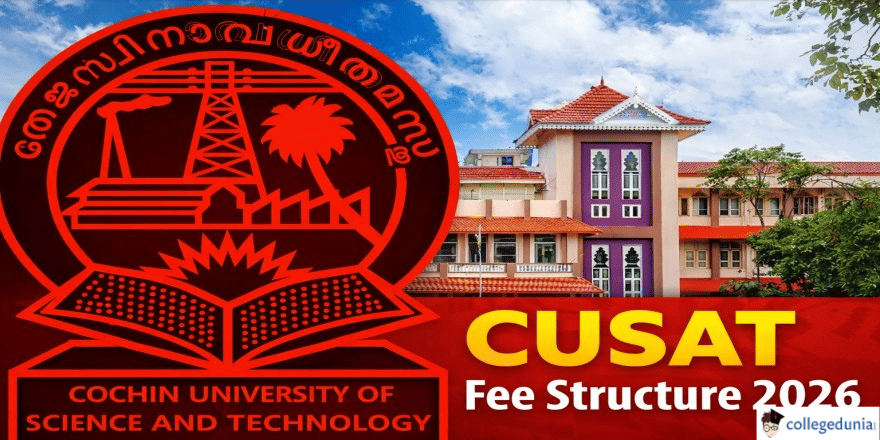 CUSAT Fee Structure 2026 Released