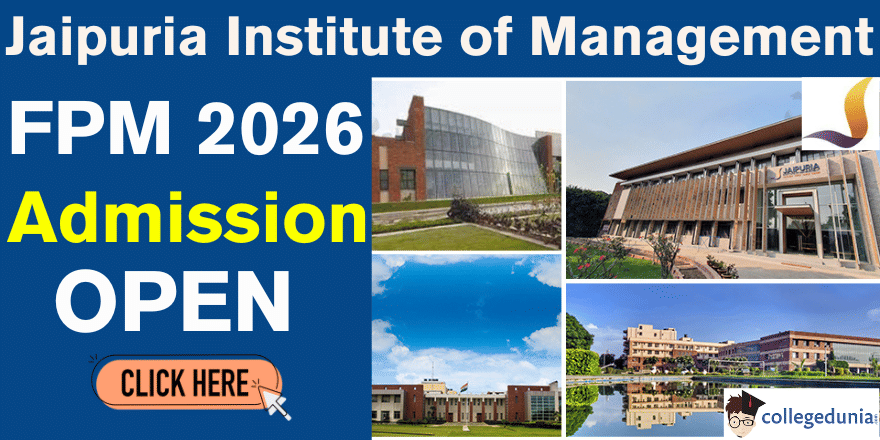 Jaipuria Institute of Management Opens FPM Admission 2026