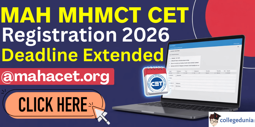 MAH MHMCT CET 2026 Registration Deadline Extended