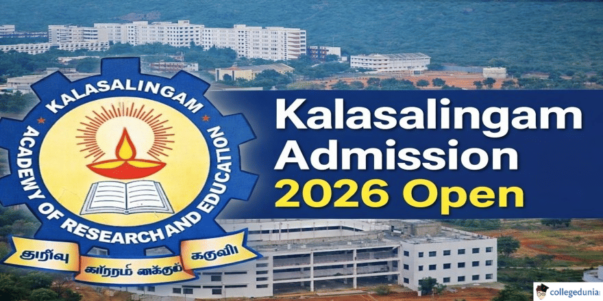 Kalasalingam Academy of Research And Education Begins Admission 2026 