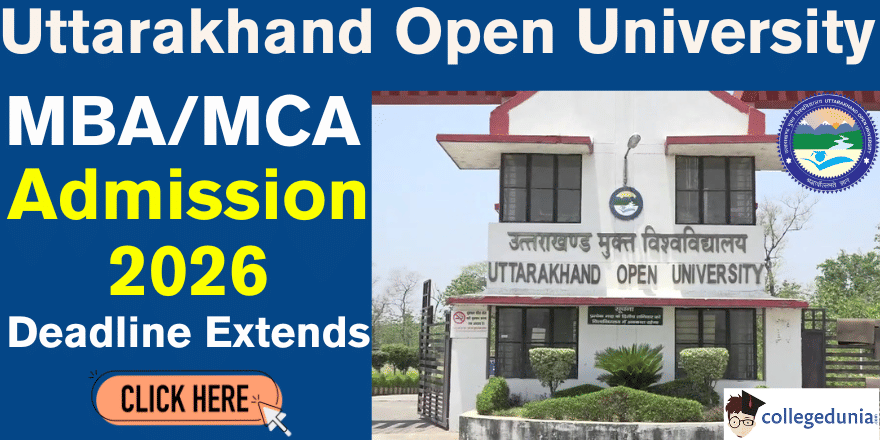 UOU MBA & MCA Admission 2026 Deadline Extended Again