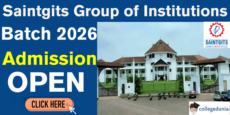 Saintgits Group of Institutions Admission Open 2026