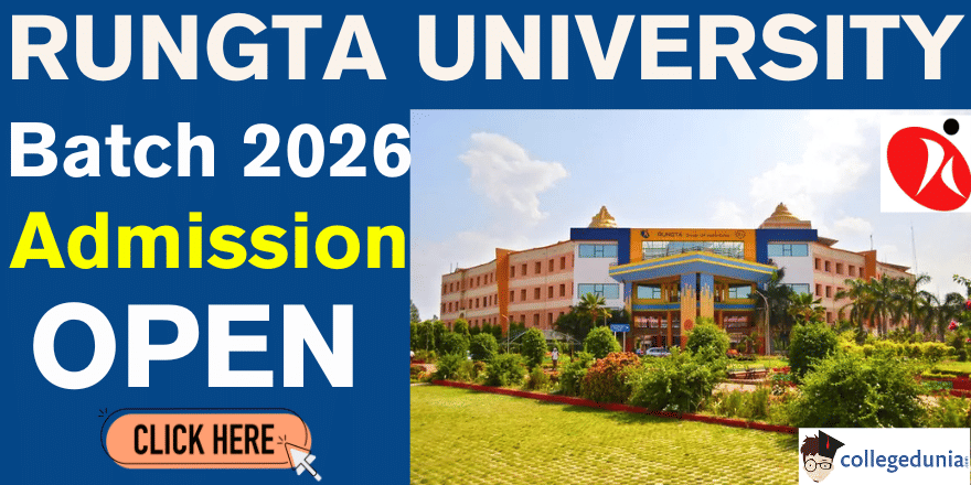 Rungta University Admission 2026 Open 