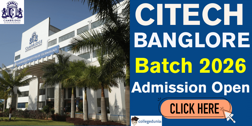CITECH Bangalore Admission 2026–27 Open