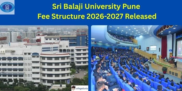 Sri Balaji University Pune fee structure 2026-2027 released