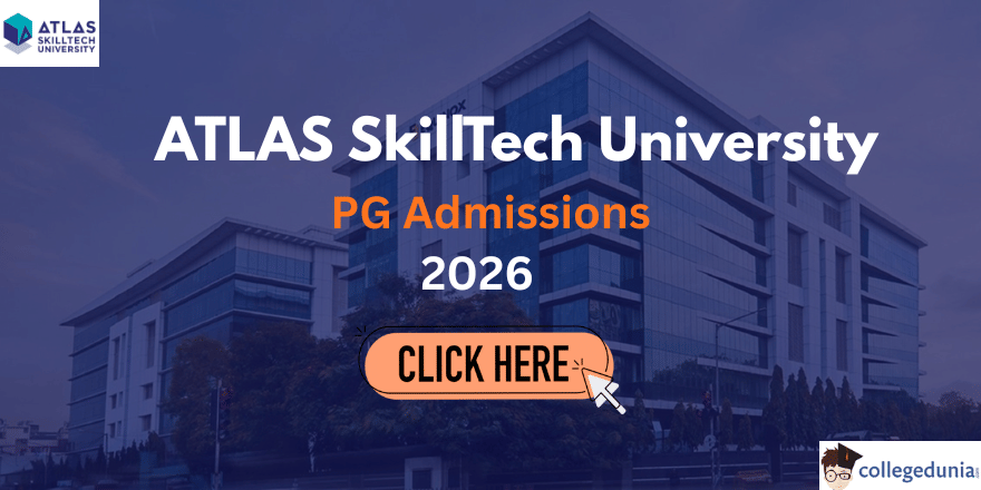 ATLAS SkillTech University PG Admissions 2026 Open