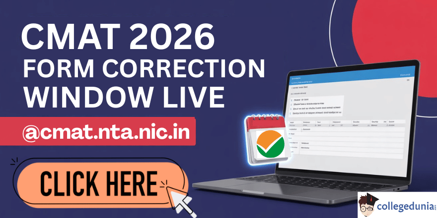 CMAT 2026 Form Correction LIVE