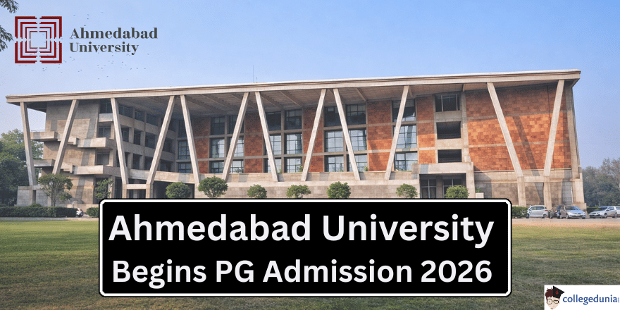 Ahmedabad University PG Admission 2026