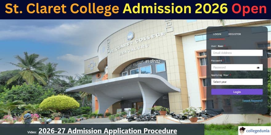 St. Claret College Admission 2026 Open