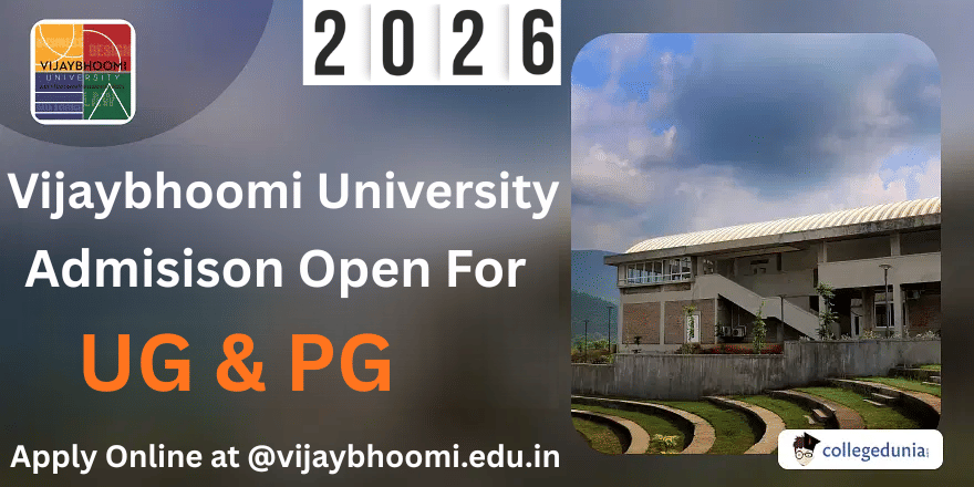 Vijaybhoomi University Opens UG & PG Admissions 2026