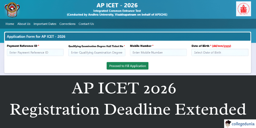AP ICET 2026 Registration Extended