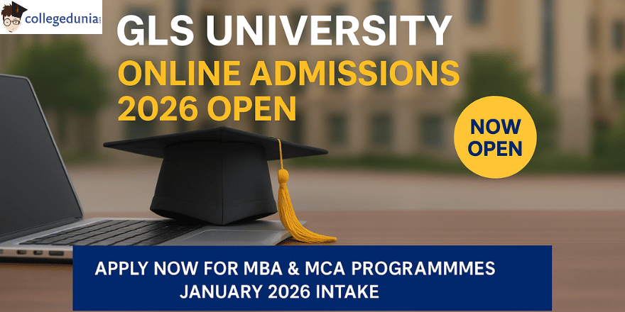 GLS University Online MBA MCA Admissions 2026 Open
