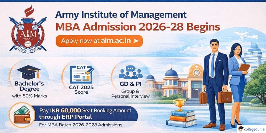 Army Institute of Management Kolkata MBA Admission  2026