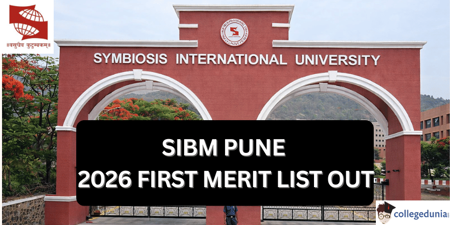 SIBM Pune 2026 Merit List Out