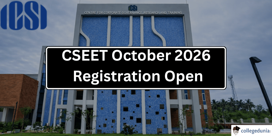 CSEET October 2026 Registration Open 
