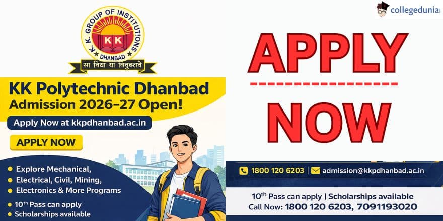 KK Polytechnic Dhanbad Admission 2026 Open, Apply now 