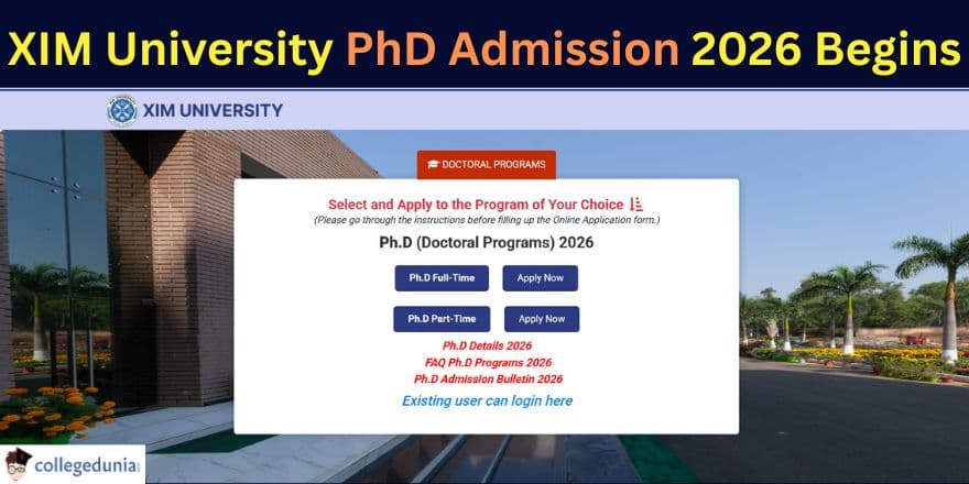 XIM University PhD Admission 2026 Begins