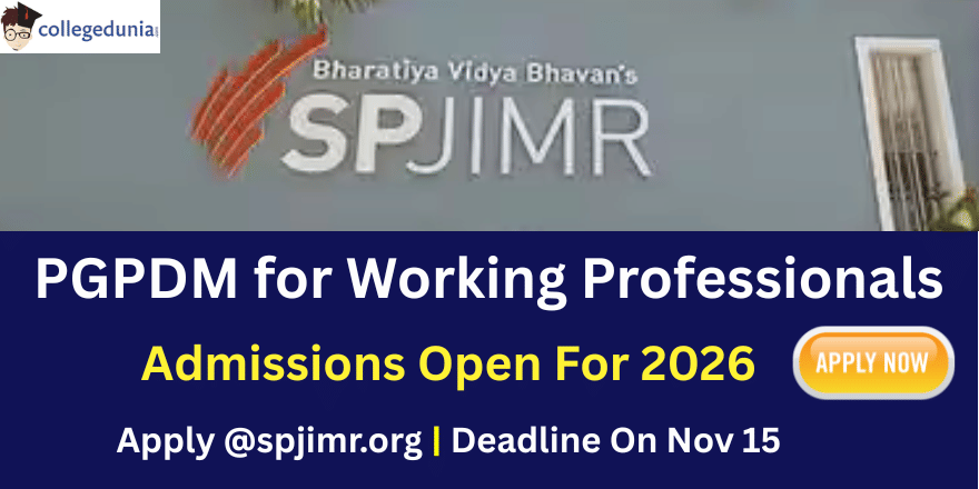  SPJIMR Opens Applications for PGPDM 2026