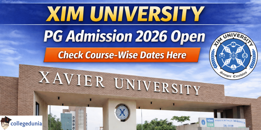 XIM University PG Admission 2026 Open
