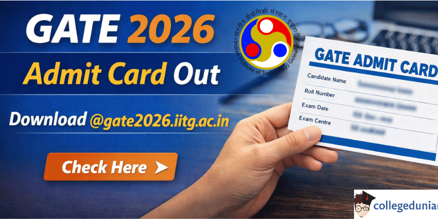 GATE 2026 Admit Card Out