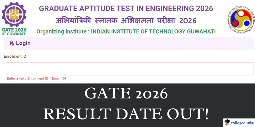 GATE 2026 Result Date Announced