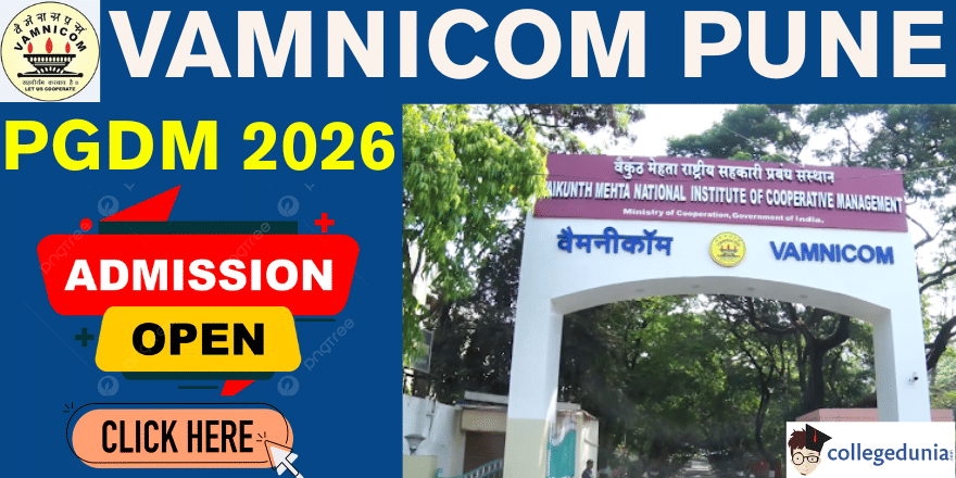 VAMNICOM PGDM Admission 2026 Begins