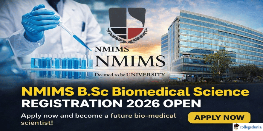 NMIMS University Begins BSc Biomedical Science Registration 2026
