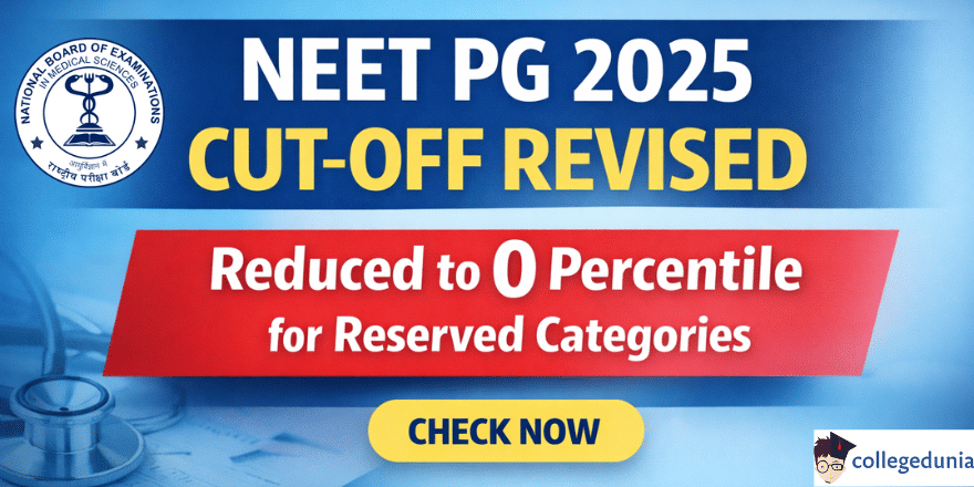 NEET PG 2025 Cut-Off Revised