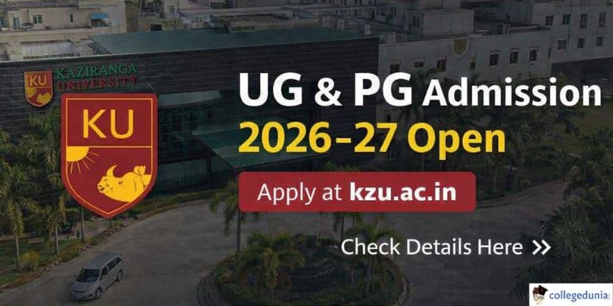 Kaziranga University UG & PG Admission 2026
