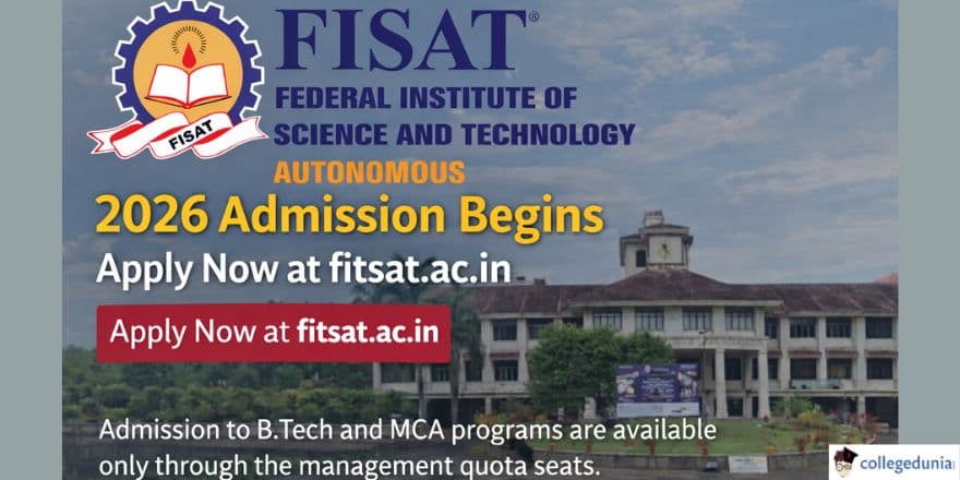 FISAT 2026 Admission Begins