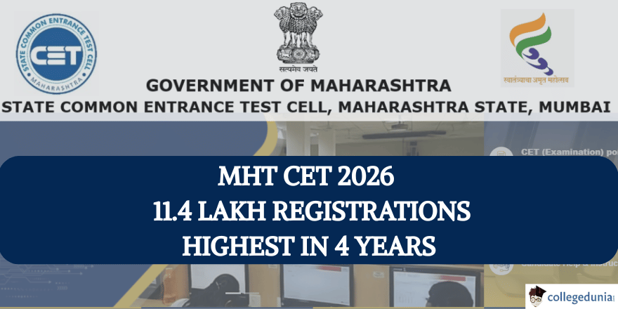 MHT CET 2026 Records Over 11.4 Lakh Registrations