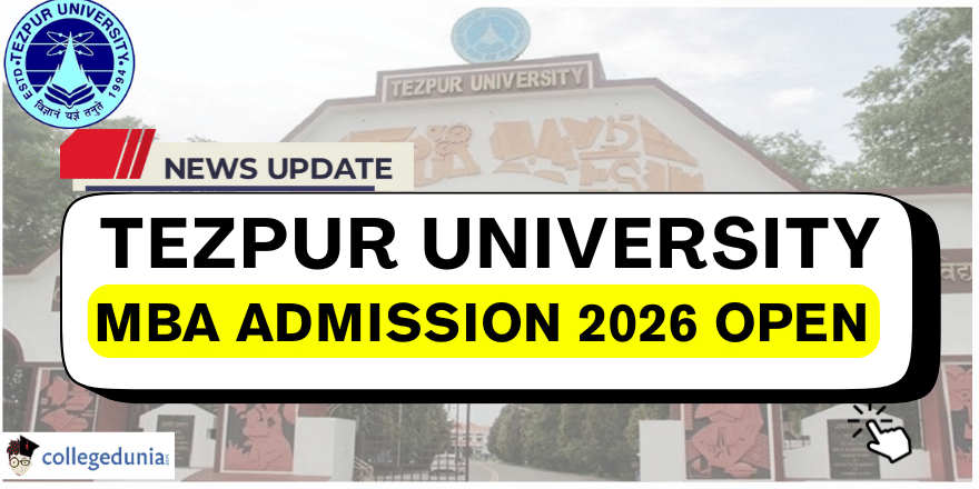 Tezpur University MBA Admission 2026