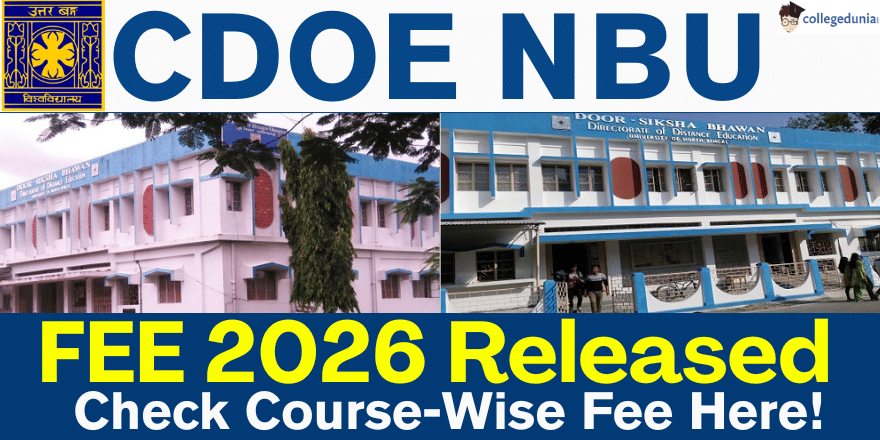 CDOE NBU Fee Structure 2026 Out