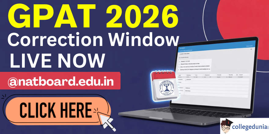 GPAT 2026 Correction Window Open 