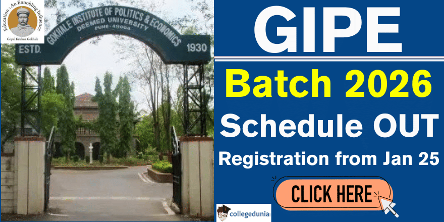 GIPE Admission 2026 Schedule Out