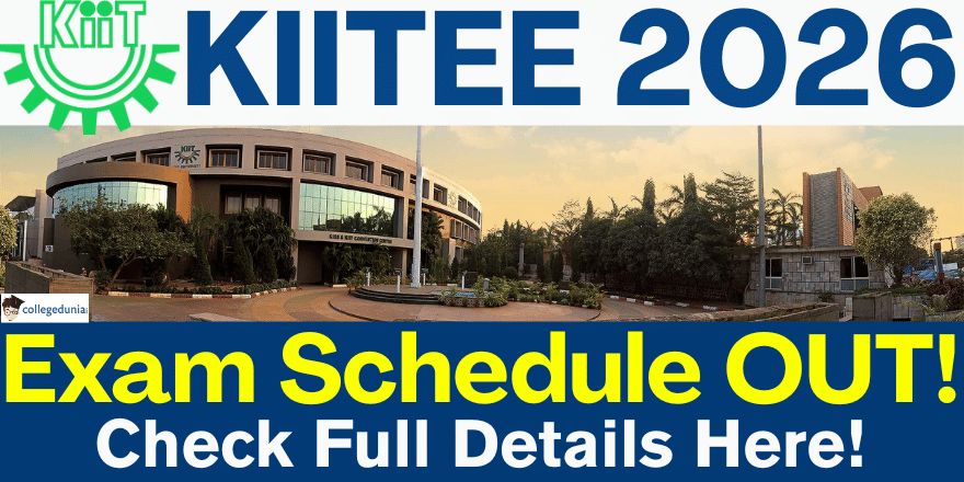 KIITEE 2026 Exam Schedule Out