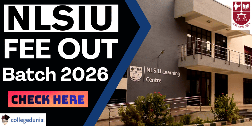 NLSIU UG Fee Structure 2026 Released