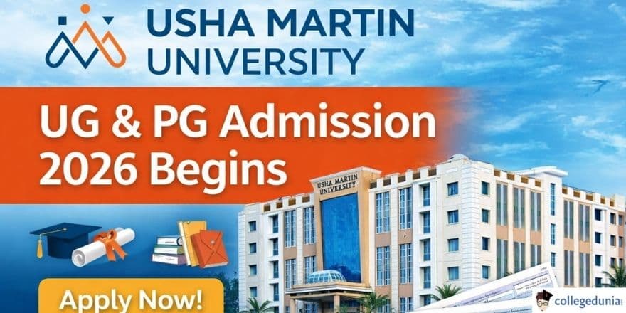Usha Martin University Ranchi UG  and PG Admission 2026 Begins