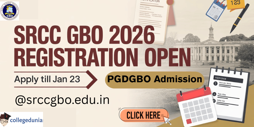 SRCC GBO Exam 2026 Registration Open