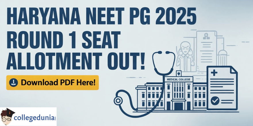 Haryana NEET PG Seat Allotment 2025