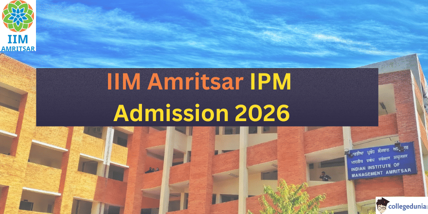 IIM Amritsar IPM Admission 2026 