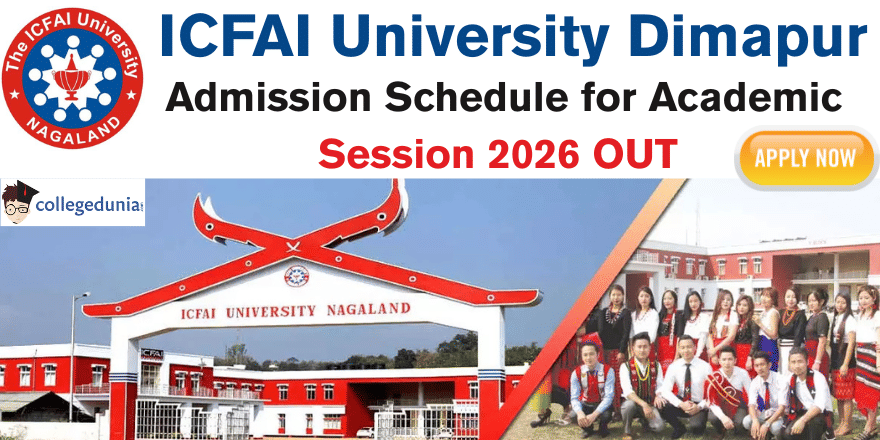 ICFAI University Dimapur Opens Admissions 2026