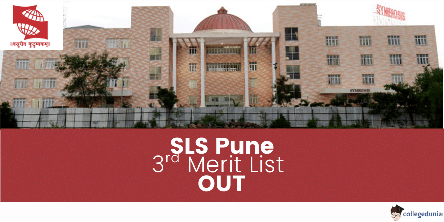 SLS Pune SLAT 2026 Third Merit List Out 